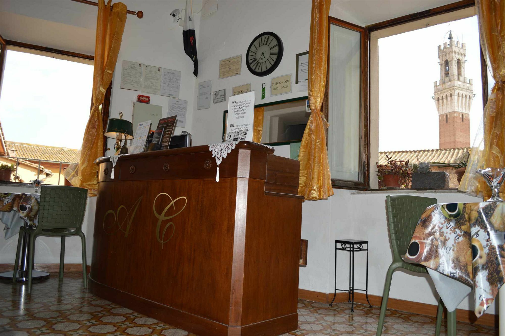 Albergo Centrale Siena Buitenkant foto